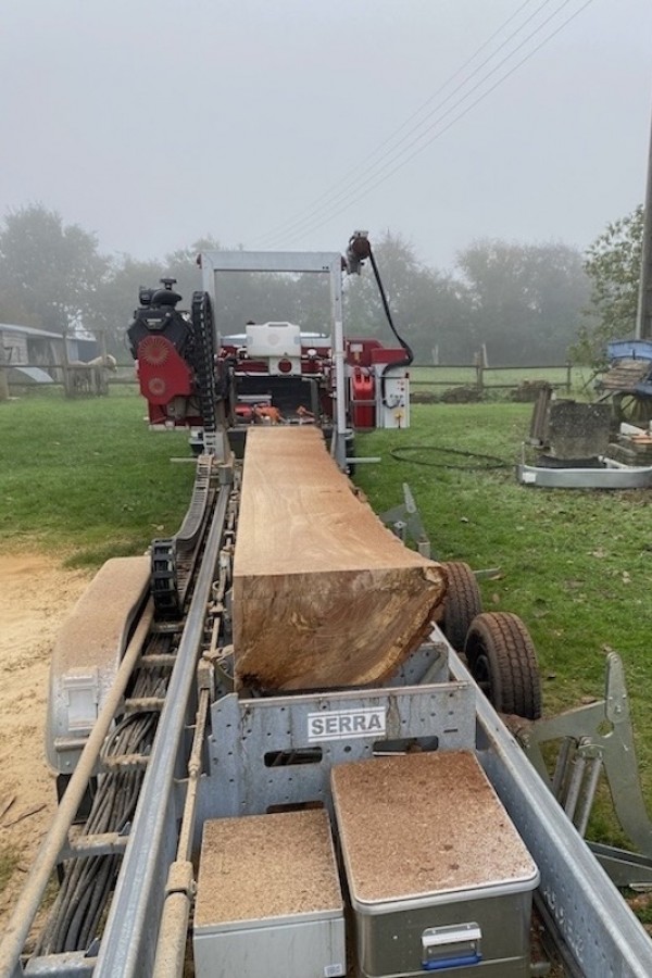 Scierie mobile sciage de planche